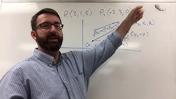 Calc 3 - 1.1.1 - Find the distance between two points in space