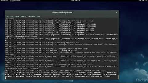 Configuring journald