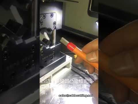 terminal crimping machine, quadrangle cable crimping machine