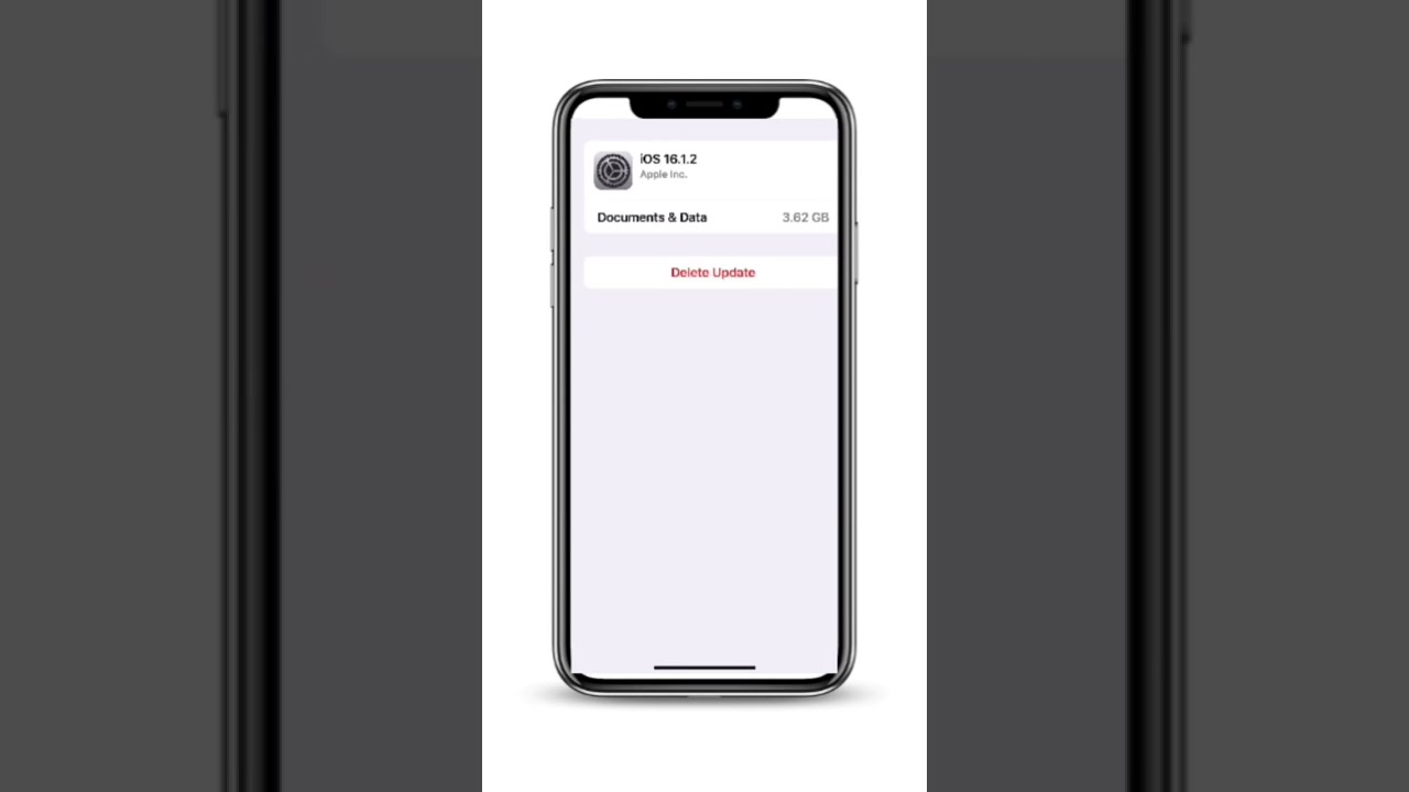 How To Delete IOS Update From Your Iphone Howto Deleteios Deleteupdate Iphoneupdate