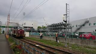 2019/7/9 名鉄9500系 甲種輸送④ 東名古屋港駅発車