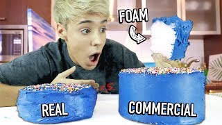 i tested food hacks used in TV COMMERCIALS 5 !!!