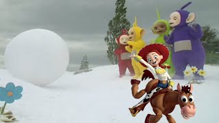 Bullseye And Jessie Watch Teletubbies Christmas In Spain Part 2
