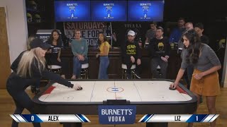 Barstool Air Hockey Tailgate by Burnett's Vodka