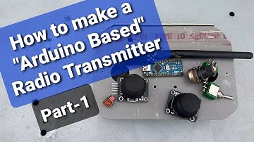 Part 1....How to make a Arduino based Radio Transmitter 2.4 GHz.