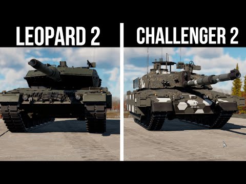 ✅ Leopard 2 и Challenger 2 👍 Чем они опасны?