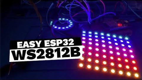 Sparkle Up Your Fashion Tech with ESP32 and WS2812b Lights!