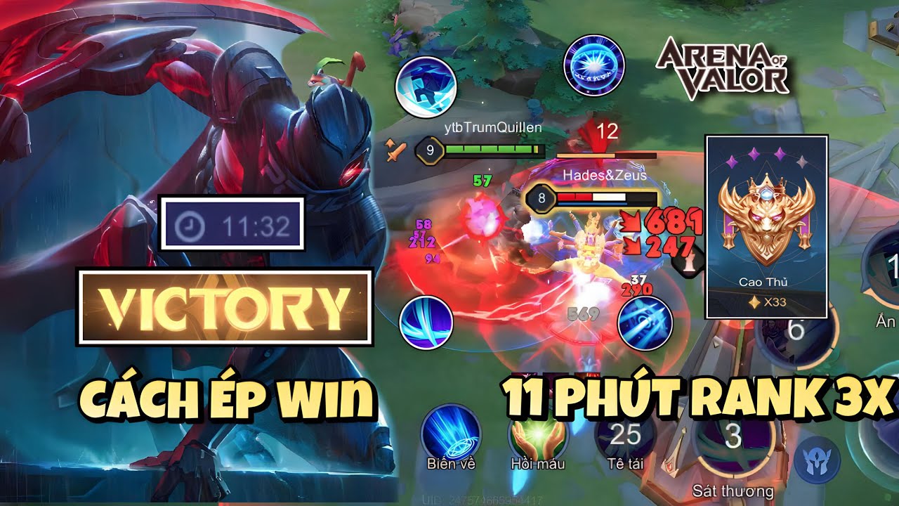 Trùm Quillen Cách Ép Win Và Lối Di Chuyển Trên Rank 3X Cho Ae Viewer