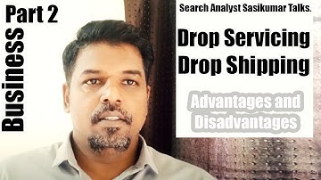 Drop Servicing. Drop Shipping. Search Analyst Sasikumar Talks. Tamil. #SasikumarTalks