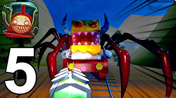 Spider Train: Survival Shoot - Gameplay Walkthrough Part 5 New Update New Spider Boss (iOS,Android)