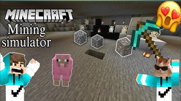 Minecraft: mINING SIMULATOR!!! mINE dIAMONDS #yashyt #video #minecraft