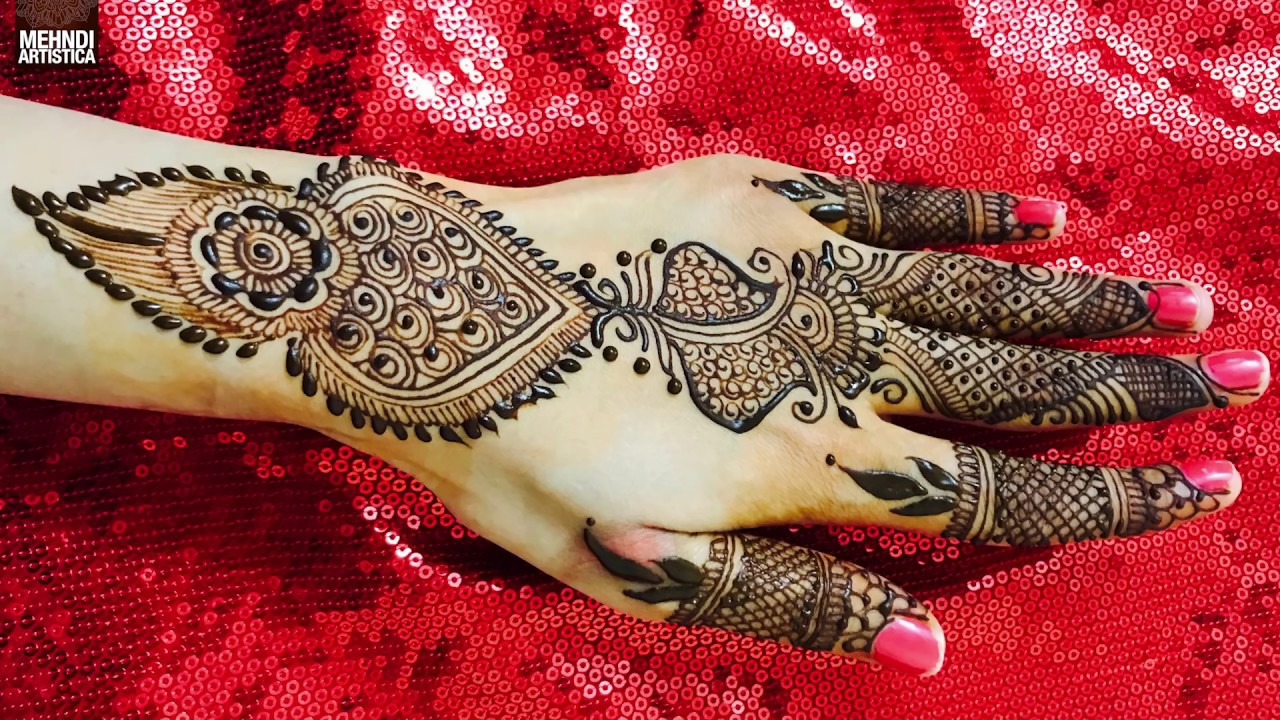 Easy Ramzan Henna Mehndi Design For Hands Beautiful Easy Mehandi
