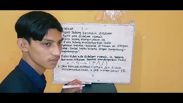 Perkenalan & Jawaban Soal UTS No 1 Logika Informatika