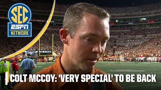 Colt McCoy's advice to Arch Manning, Quinn Ewers as former Texas Longhorns QB | SEC Network