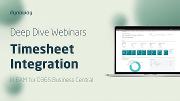Timesheet Integration - EAM for Microsoft Business Central