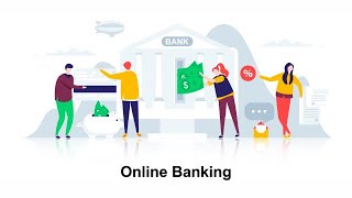 Online Banking - Flat Concept After Effects Templates