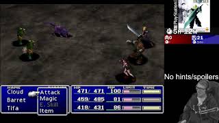 Puri Plays LIVE: Final Fantasy VII [Part 2] (PSX,1997,RPG)