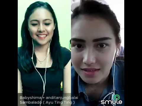 Smule Dahsyat!!! Ayu ting ting vs Baby shima di sambalado