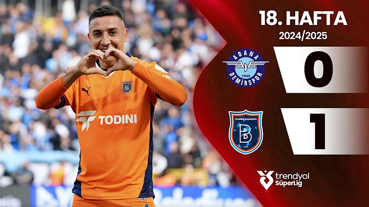 Adana Demirspor (0-1) R. Başakşehir | 18. Hafta - Trendyol Süper Lig 2024/2025 Sezonu