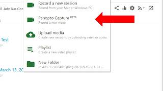 Creating Instructional Videos with Panopto