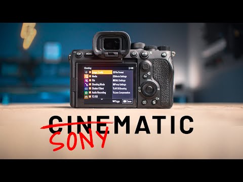 Best Sony Camera Settings For Cinematic Video | A7Iv A7Iii Fx3 A7S Iii