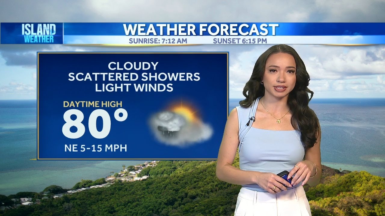 Thursday Weather | Showers and clouds continue from stalled disturbance