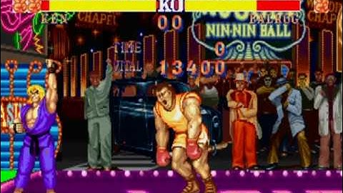 Hyper Fighting CPU Balrog is a Dumbass