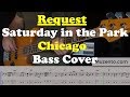 Saturday in the park  bass cover  request