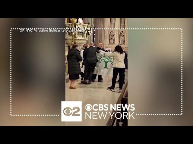 Protesters Charged After Disrupting Holy Saturday Mass As St Patrick S Cathedral