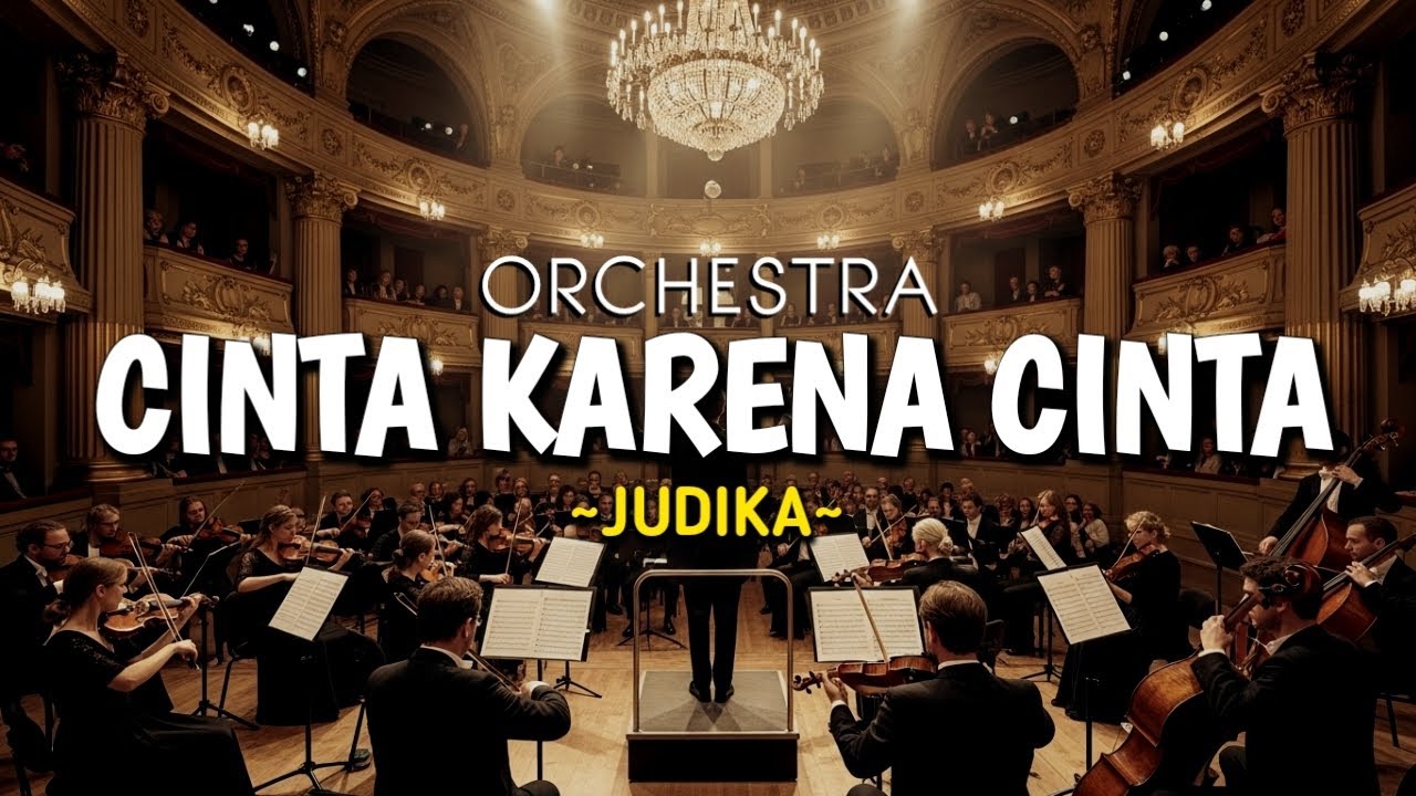 Cinta Karena Cinta - Judika - Orchestra | Slurr Cover (Official Lyric Video)