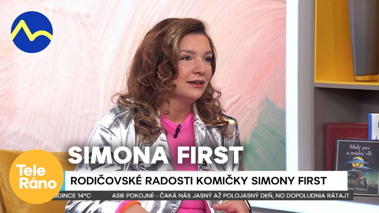 Komička Simona First baví Slovensko zážitkami z materskej dovolenky | Teleráno