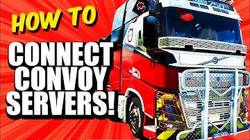 How to EASILY connect to CONVOY SERVERS in minutes with Euro and American Truck Simulators! ETS2 ATS