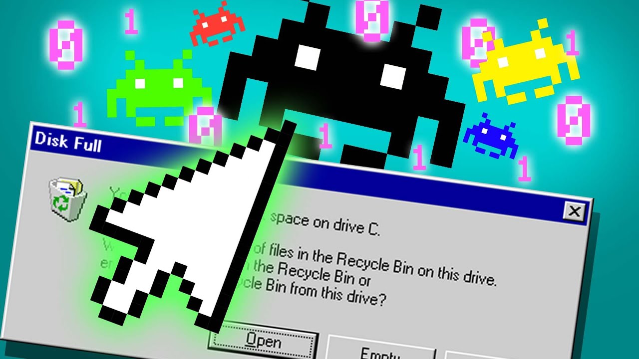 I wanted to watch YouTube but my computer kept crashing - No Disk Space