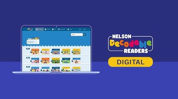 Introducing Nelson Decodable Readers Digital