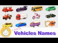 Learn Cars - Vehicles Names, Truck, for Kids