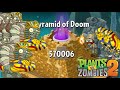 Plants vs Zombies 2 Hardest level pyramid of Doom (Encient Egypt) 214748300 🤯
