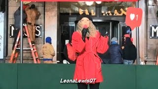 [Full] Leona Lewis at Macy's Thanksgiving Parade 2018 (Rehearsal + Footage)