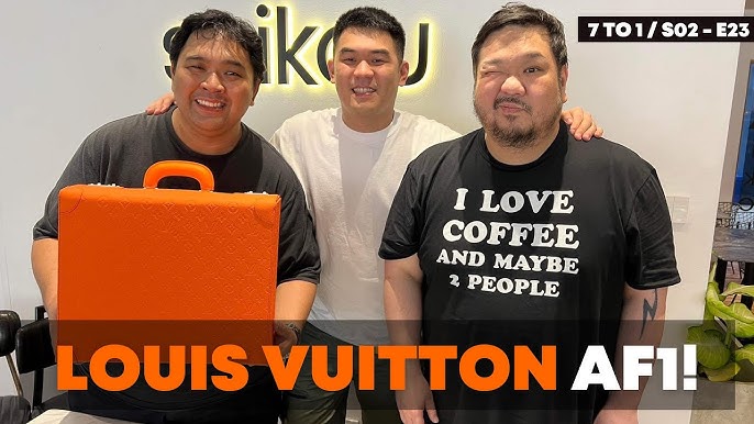 JustFreshKicks on X: Unboxing the Louis Vuitton x Nike Air Force