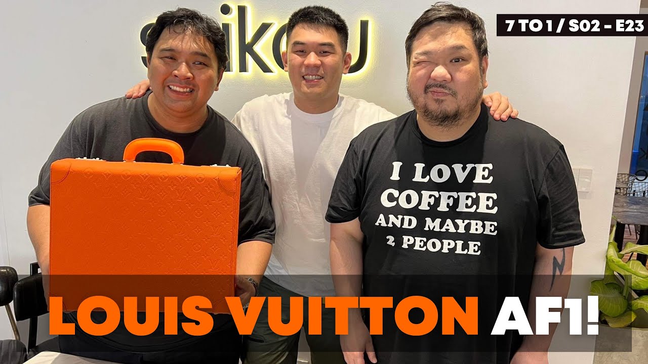 The 10 MILLION PESO Sneaker -- Louis Vuitton Air Force 1! 