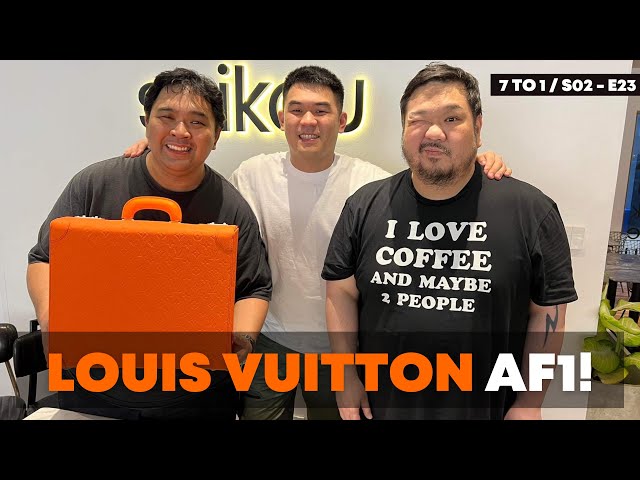 Bigboy Cheng's Louis Vuitton x Nike Air Force 1 Hits StockX at an