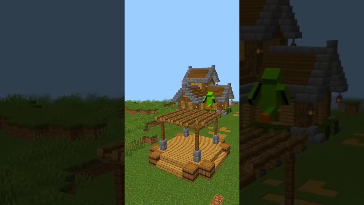como construir um acasa #minecraft #minecraftbuilding #minecraftguide #minecrafthowto