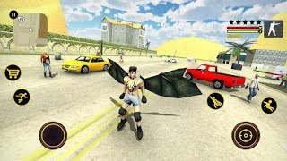 Flying(Falcon Hero) Simulator Miami screenshot 5