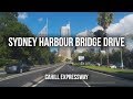 Cahill Expressway - Sydney Harbour Bridge - Driving in Australia