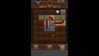 Roll The Ball Slide Puzzle 2 - Moves Basic N Level 17 Walkthrough