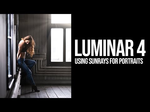 Luminar 4: Sunrays filter for portraits?