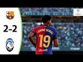 HIGHLIGHTS Barcelona Vs Atalanta 2 2 Champions League Highlights 2024 25 