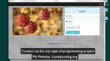 Leave Management System Project (PHP with MySQL)