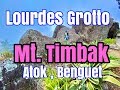 Lourdes Grotto at Mt. Timbak Atok,Benguet
