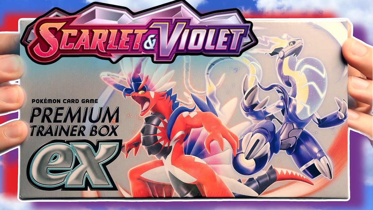 Whats Inside the Japanese Scarlet & Violet Premium Trainer Box?