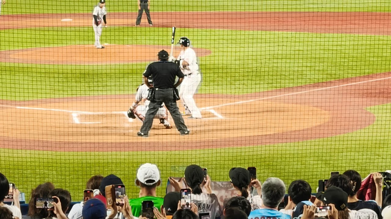 2025/9/28 村上宗隆選手、神宮球場最後の打席